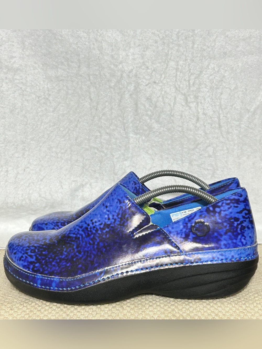 Timberland Pro Womens Blue Renova Professional Slip On Clogs Work Shoes SZ 9.5 - Picture 2 of 11
